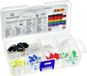 Quadrios LED-assortiment Rood, Groen, Geel, Blauw, Koud-wit, Warm-wit 5 mm