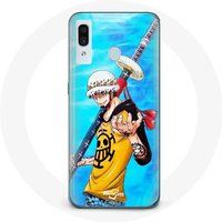 Maniacase Case voor Samsung Galaxy A20 One Piece Manga Trafalgar Law zwaard