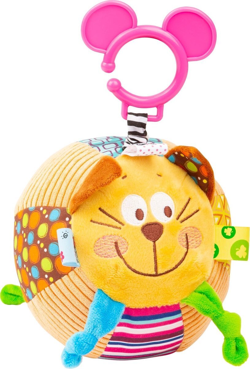 Small Foot Small Foot Trilfiguur Kat Babybal Junior 23 Cm Pluche