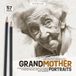 Grandmother Artistic Drawing Grandmother Portraits: Studio Workbook with 57 Realistic Models to Master Volume, Light, and Shading with Graphite