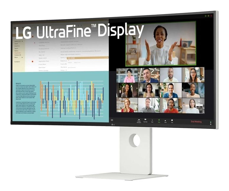 LG 40U990A-W 40 inch 5K2K Nano IPS Black Monitor - Thunderbolt 5, 96W, USB-C, RJ-45
