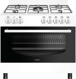 Wiggo WO-E905R(WW) - 90 cm Gas Cooker - White