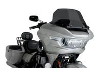 Puig 22108F High-Road Touring Windscherm - Aerodynamische bescherming en strak ontwerp voor Harley Davidson Road Glide FLTRX 2024, donker gerookt
