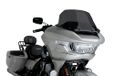 Puig 22108F High-Road Touring Windscherm - Aerodynamische bescherming en strak ontwerp voor Harley Davidson Road Glide FLTRX 2024, donker gerookt