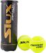 Siux Match Pro Padel - 3 ballen - Geel