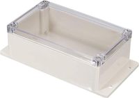 Merkloos / Sans marque SenRise Waterdichte IP65 aftakdoos ABS elektrische behuizing maat 27 wit