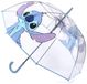Disney Cerdá DISNEY paraplu - Stitch - Transparant/Blauw