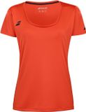 Babolat Play Caps Sleeve T-shirt Women's - Fiesta Red