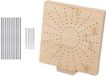 Bloc de blocage sans marque - Stabiliser le tricot - Façonner les projets - Construction en bois - 195 x 195 cm - Multicolore