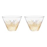 Sara Miller Portmeirion Chelsea Collection SM79261-XD porseleinen glazen kommen 2-delige set