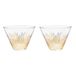 Sara Miller Portmeirion Chelsea Collection SM79261-XD porseleinen glazen kommen 2-delige set