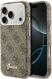 Guess 4G Script Magsafe hoesje voor iPhone 17 Pro luxe bescherming bruin