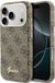 Guess 4G Script Magsafe hoesje voor iPhone 17 Pro luxe bescherming bruin