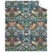 caimizogojocrz William Morris Strawberry Thief Flanel Fleece Gooi Dekens