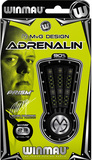 Winmau Michael van Gerwen Adrenalin 90% tungsten steeltip dartpijlen - Zwart/Groen - 2020 Model