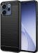 Techsuit Hoesje geschikt voor Oppo Reno15 F/FS - Carbon Silicone Back Cover - Zwart