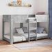 Maison Exclusive Lit superposé exclusif pour enfants, couleur gris béton, dimensions 80 x 200 cm, fabriqué en bois composite