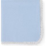 BABIDU Babydeken voor pasgeborenen, 100% katoen, zacht en comfortabel, elegant design met kant, ideaal voor ziekenhuis, draagtas en dagelijks gebruik, babydeken voor lente, zomer en winter