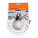 VoltShine Coaxkabel, 19 VATC, wit, 10 m