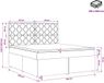 vidaXL Lit boxspring avec matelas Rose 160 x 200 cm Velours