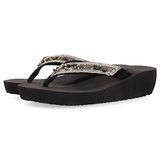 GIOSEPPO Mezzago Teenslippers voor dames, Zwart, 39 EU