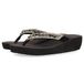 GIOSEPPO Mezzago Teenslippers voor dames, Zwart, 39 EU