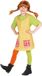 MASKWORLD Pippi Langkous kostuum voor kinderen - Kledingmaat 158/164 - Geel