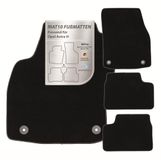 MAT10 Autovloermatten geschikt voor Opel Astra H (BJ 03/2004-10/2010) van velours, 4-delige automatten set, duurzame OEM-kwaliteit, Made in Germany