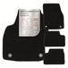 MAT10 Autovloermatten geschikt voor Opel Astra H (BJ 03/2004-10/2010) van velours, 4-delige automatten set, duurzame OEM-kwaliteit, Made in Germany