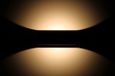 Artdelight Wandlamp strak LED antraciet IP54 spatwaterdicht