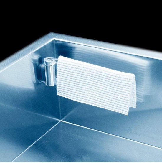Magisso Happy Sinks - Magnetische Vaatdoekhouder - RVS - Recht