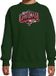Bellatio Decorations Merry Christmas Kerst sweater groen voor kinderen