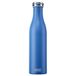 Lurch 240865 Thermosfles/thermosfles voor warme en koude dranken van dubbelwandig roestvrij staal, 0,75 l, azuur