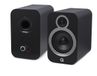 Q Acoustics 3030i Bibliothèque Haut-parleurs - Noir (La Paire)