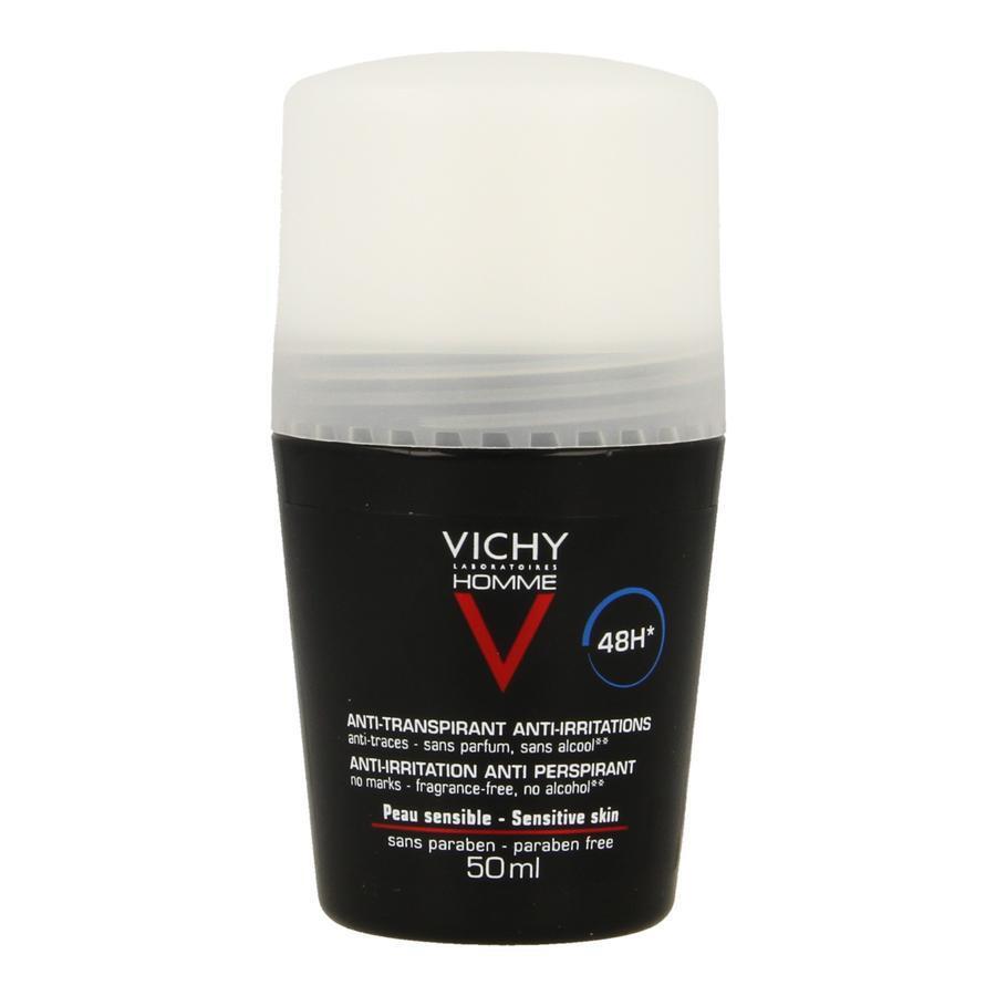 Vichy Homme Roll-on Deodorant For Sensitive Skin 50 ml