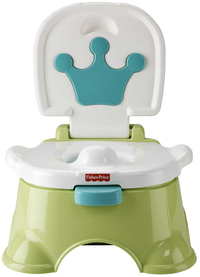 Fisher-Price Koninklijk Potje en Opstapje - Blauw/Groen/Wit