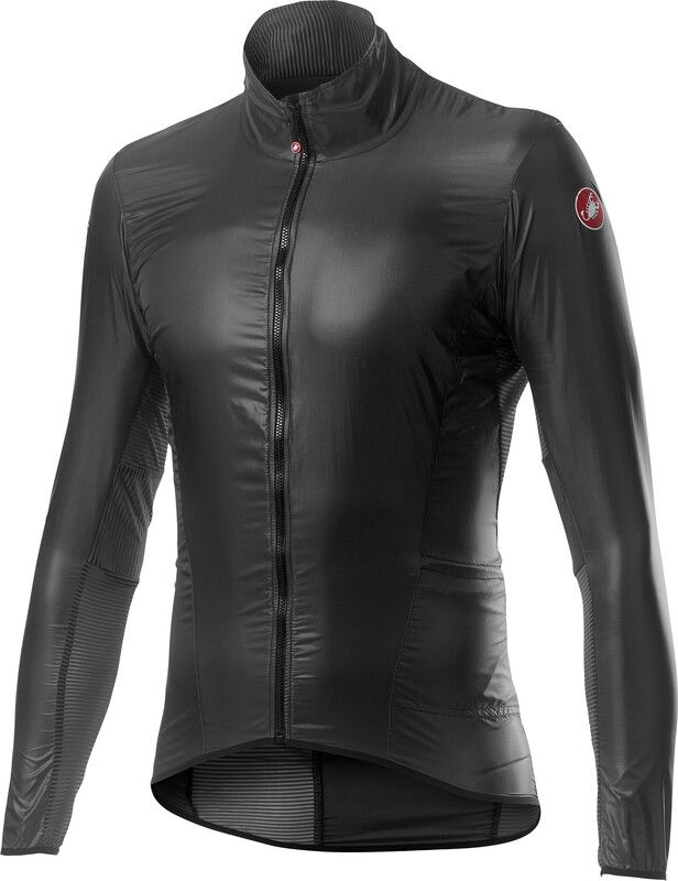 Castelli Aria Shell Jas Heren - dark gray - 8050949072608