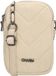 Charm London Hollywood Telefoontasje - Schoudertas - Crossbodytas - Spijkerstof - Telefoon - Beige