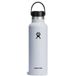 Hydro Flask Drinkfles 'Standard Mouth' (621 ml), Wit