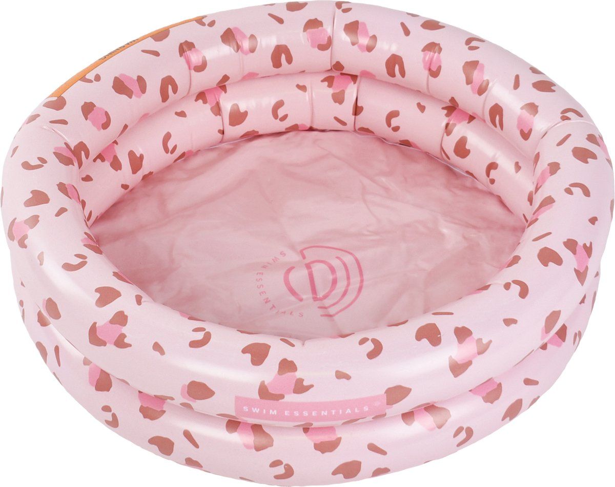 Swim Essentials Baby Zwembad Old Pink Panterprint 60 cm