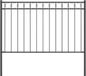 vidaXL - Schuttingpaneel ASSEN - 170 x 130 cm - Staal - Grijs