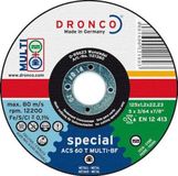 Dronco doorslijpschijf 115x1.2 mm metaal/steen per stuk