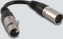 Chauvet DJ DMX3F5M 3-Pin F to 5-Pin M DMX verloopkabel