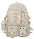 Solidchoice - Sac à dos mignon pour filles avec accessoires