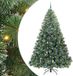 vidaXL Kunstkerstboom met 300 LED-lampjes, groen, 240 cm, gemaakt van PE en PVC