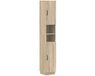 vidaXL Badkamerkast met Open Plank HOORN Sonoma Eiken 30 x 31 x 187 cm