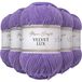 Utopia Crafts Velvet Lux Chenille superzacht grof garen voor breien en haken, 5 x 100 g (zachte lavendel)