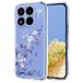 Xiaomi Étui Xiaomi 17T Pro en TPU à motif floral - Violet