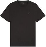 Wrangler T-shirt Sign Off Zwart Katoen Ronde Hals Korte Mouw Regular Fit L