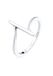 Elli - Ring - Dames armband Geo Shapes Cool Basis Minimaal in 925 sterling zilver - Dames